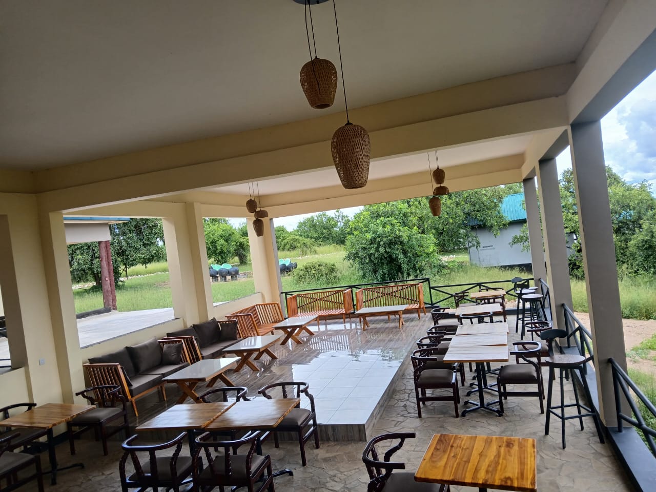 Comfortable safari accommodation