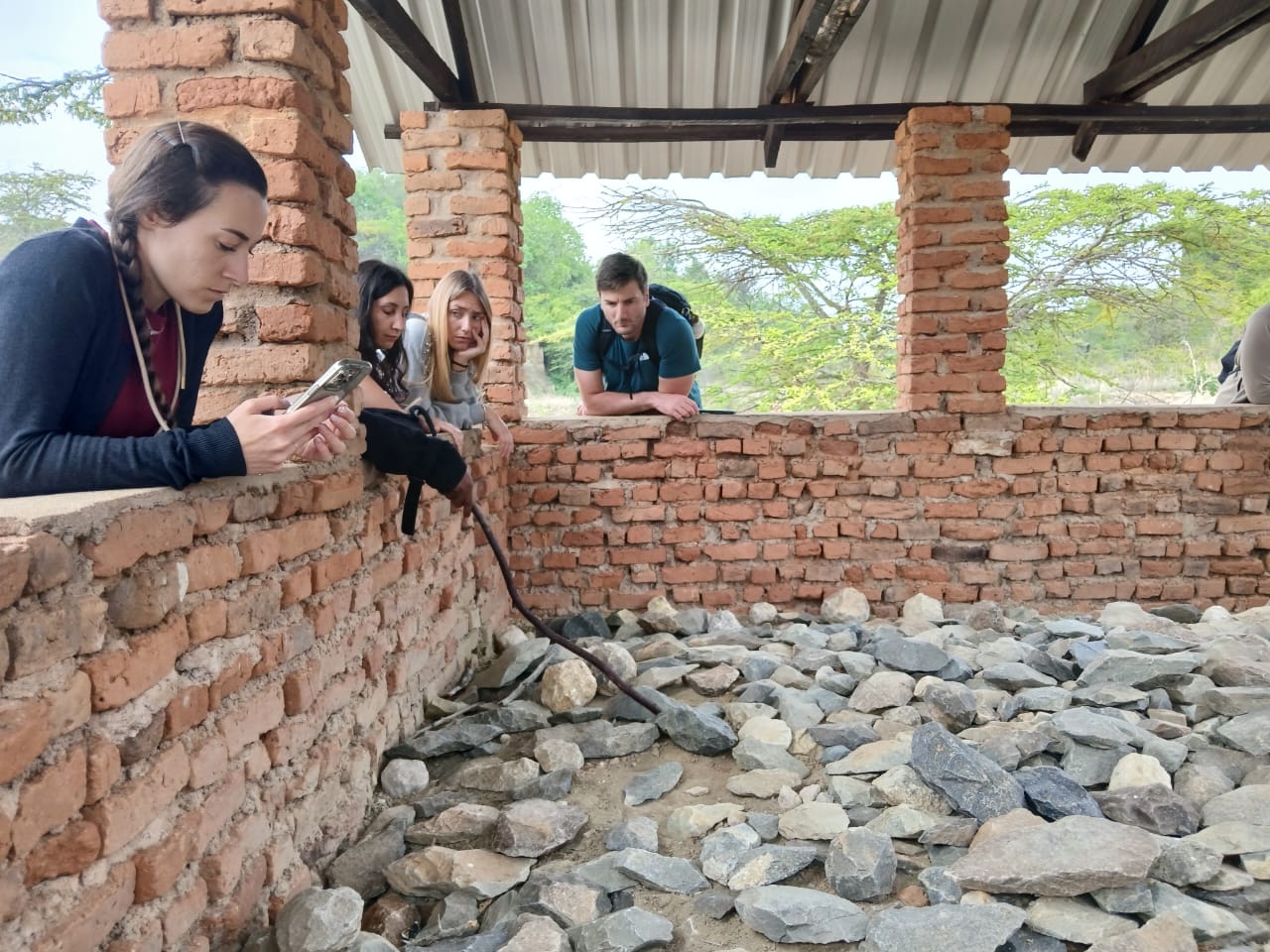 Wild Gaze team preparing a safari on location