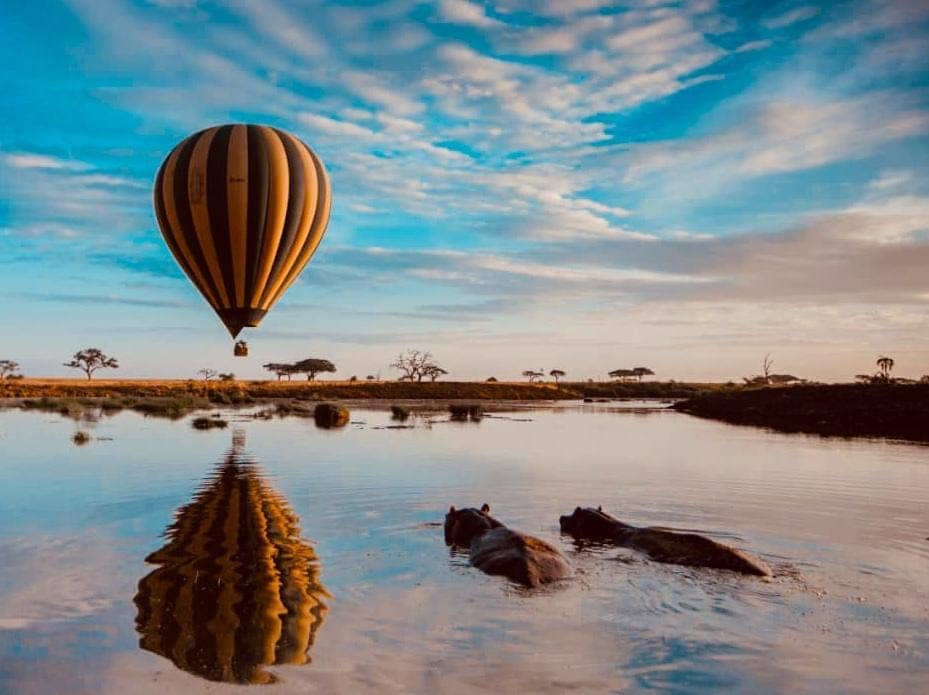 Nyerere Hot Air Balloon Safari