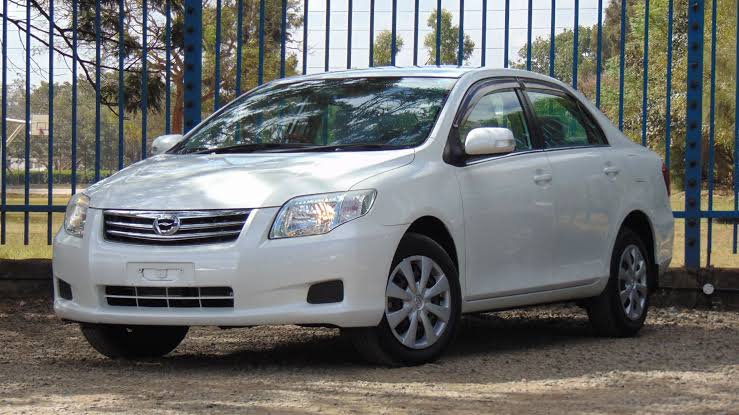 Toyota saloon car